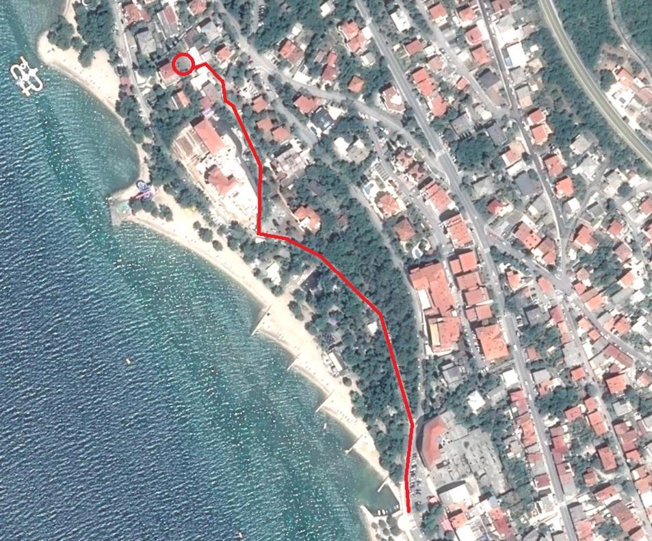 Depadansa Lisette Hotell Crikvenica Exteriör bild