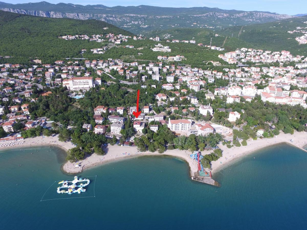Depadansa Lisette Hotell Crikvenica Exteriör bild